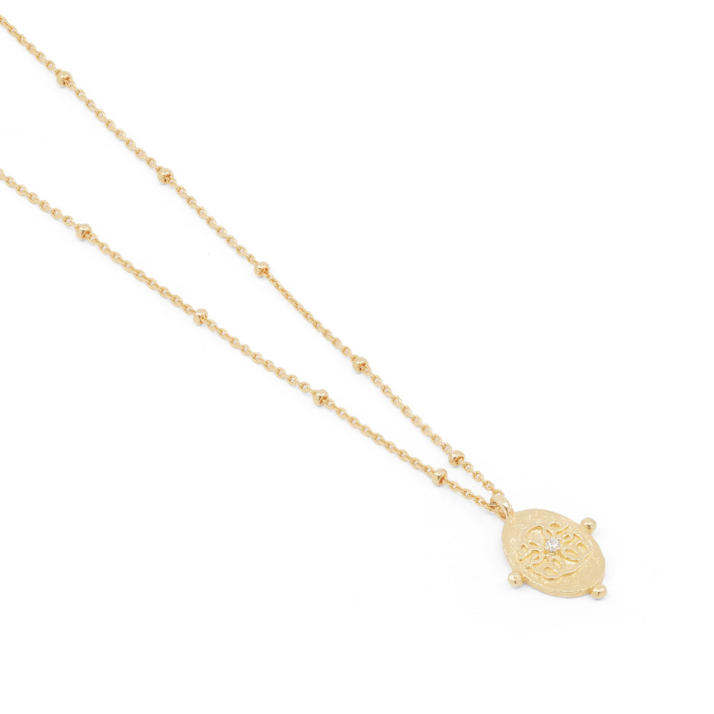 Gold Path of Life Necklace