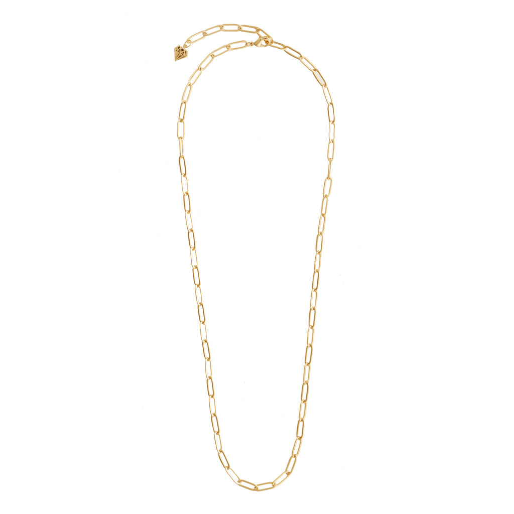 Harper Chain Link Gold Necklace